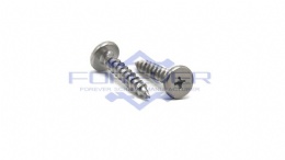 Stainless Steel Phillips Drive Flat Head Self Tapping Screws