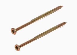 Square Drive Flat Head Chipboard Screws