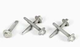 Dacromet Hex Flange Head Self Drilling Screw